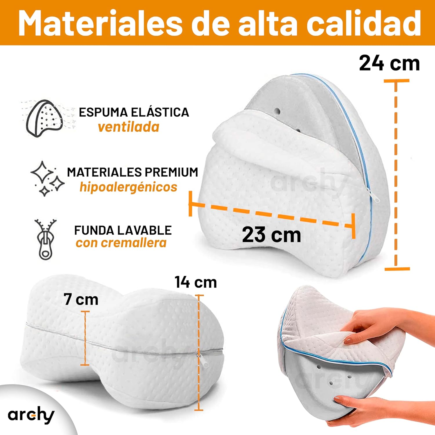 Miniatura 4 de Almohada Memory Pillow + Entre Piernas